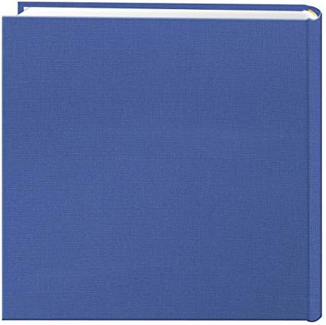 בד מסגרת כיסוי אלבום תמונות 200 כיסים להחזיק 4 על 6 תמונות, שמיים כחול
