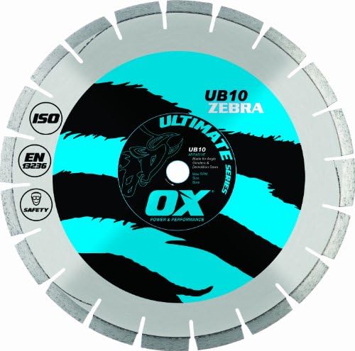OX OX-UB10-7 שוחק אולטימטיבי להב יהלום 7 אינץ ', DM-7/8 אינץ' -5/8 אינץ 'נשא