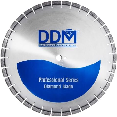 ייצור Diamond Diamond C451726165R חיתוך רטוב מקצועי להב בטון נרפא, 26 אינץ 'x 0.165 אינץ'